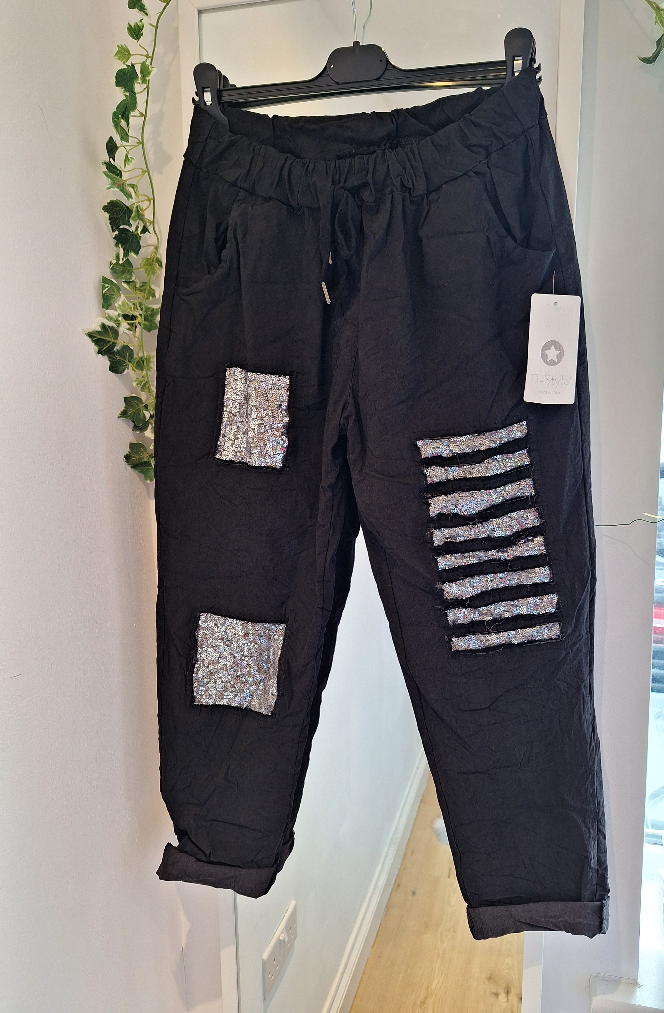 Sequin Magic Trousers Larger