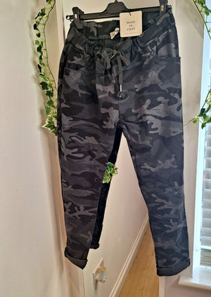 New Camouflage Magics Large and Ruffle Top