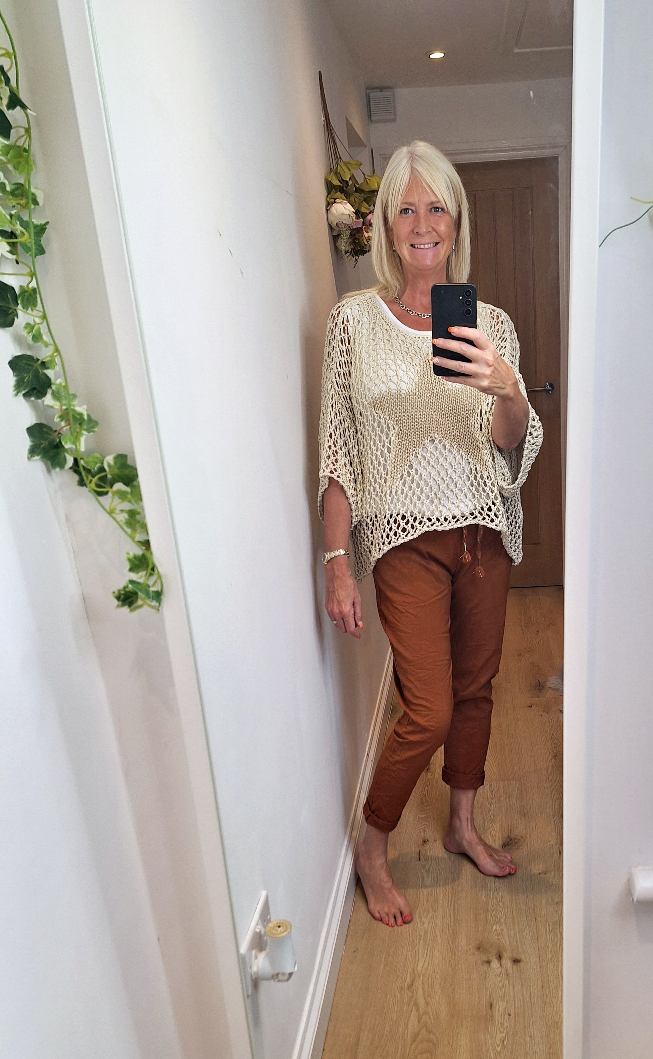 New Regular Brown/Burnt Orange Magic Trousers