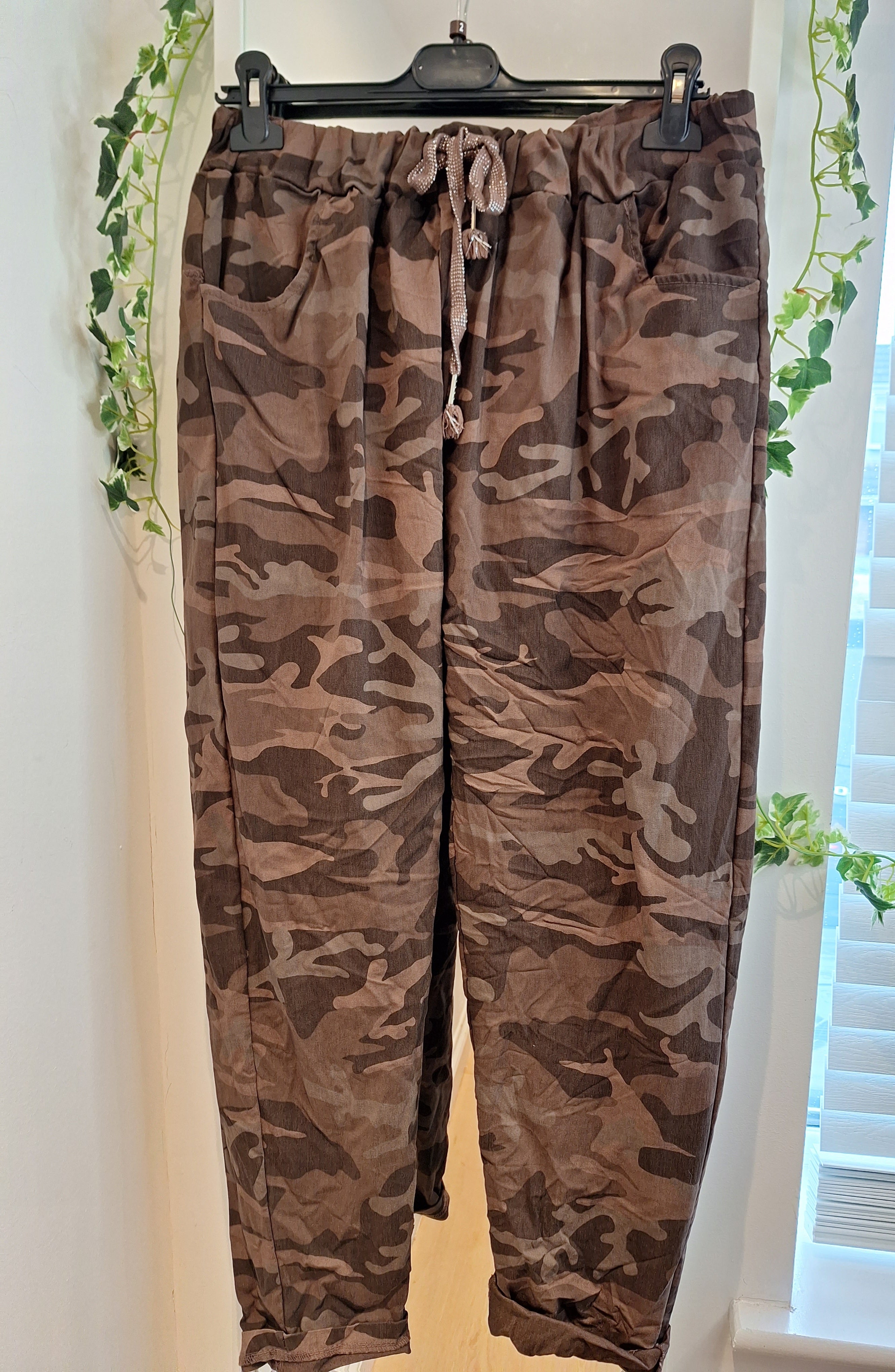 New Camouflage Magics Large and Ruffle Top
