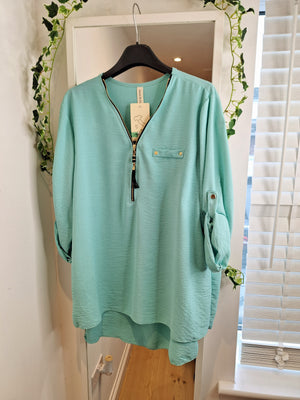 New Lula Zip Blouse