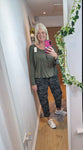 New Camouflage Magics Large and Ruffle Top