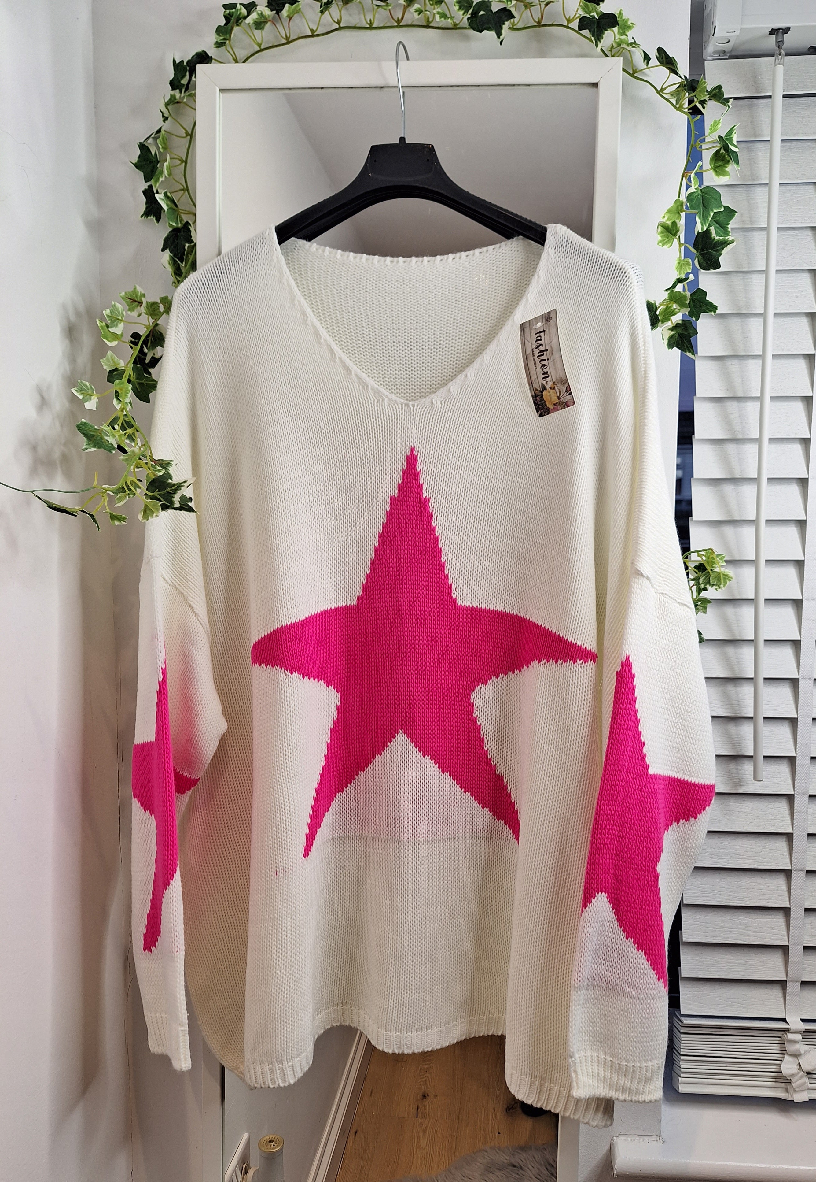 New Oversize Star Knit