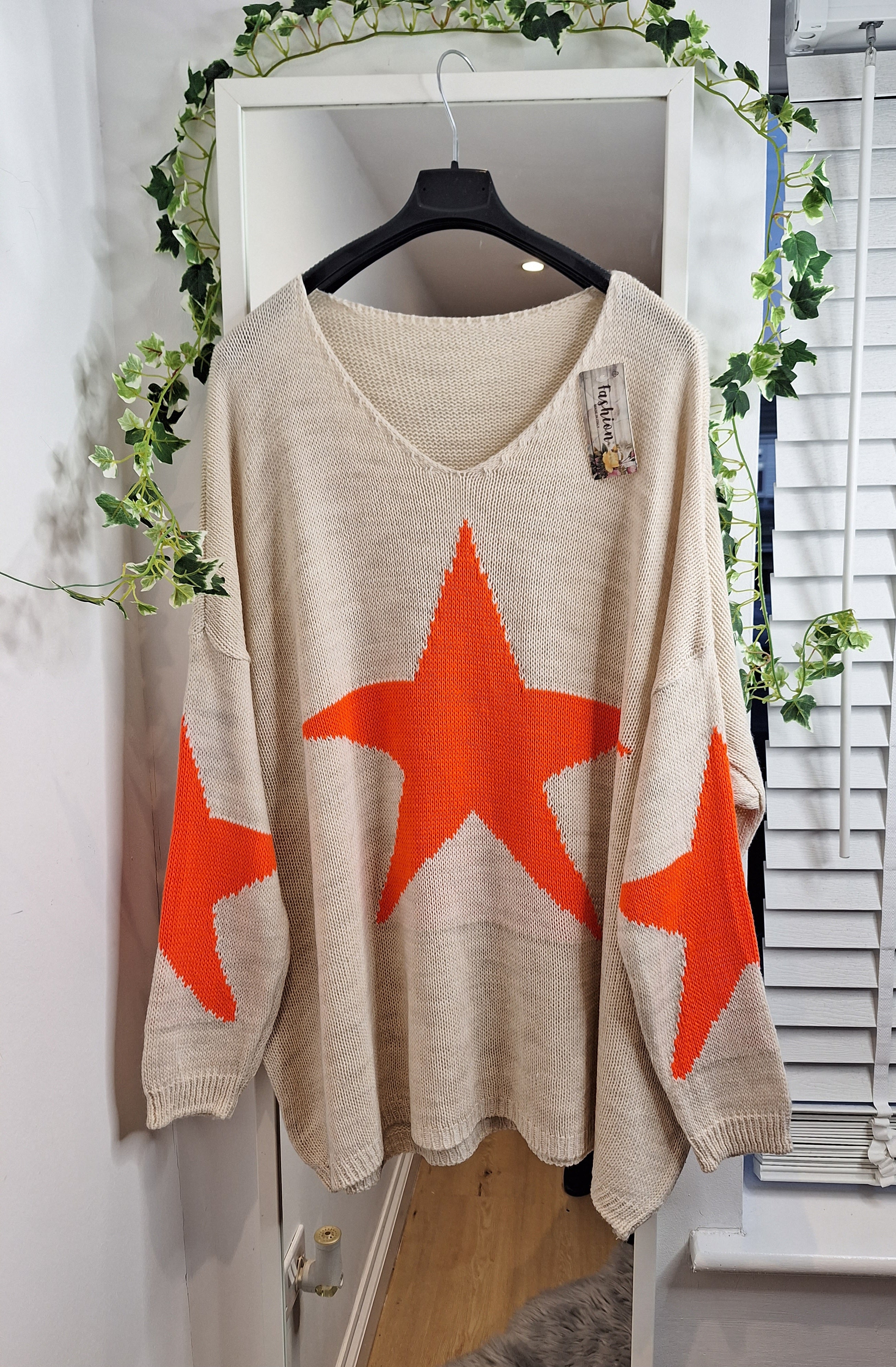 New Oversize Star Knit