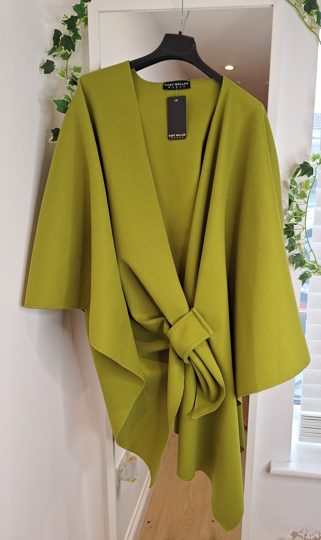 New Lime Green Knot Cape