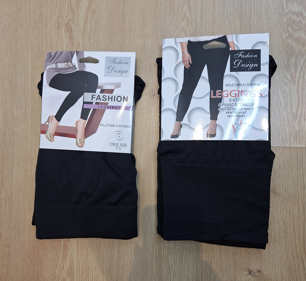 New Satine Fleece Leggings Regular and Larger