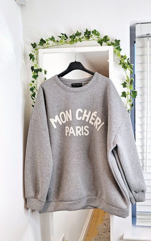 New Season Mon Cheri Sweatshirt Oversized