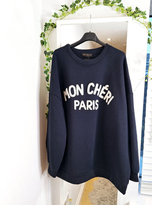 New Season Mon Cheri Sweatshirt Oversized