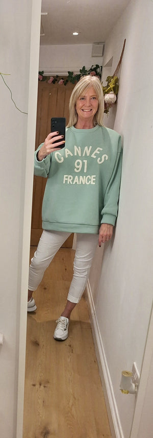 New Cannes 91 Oversize Sweatshirt