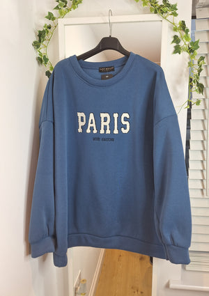 New Paris Oversize Lux Sweatshirt