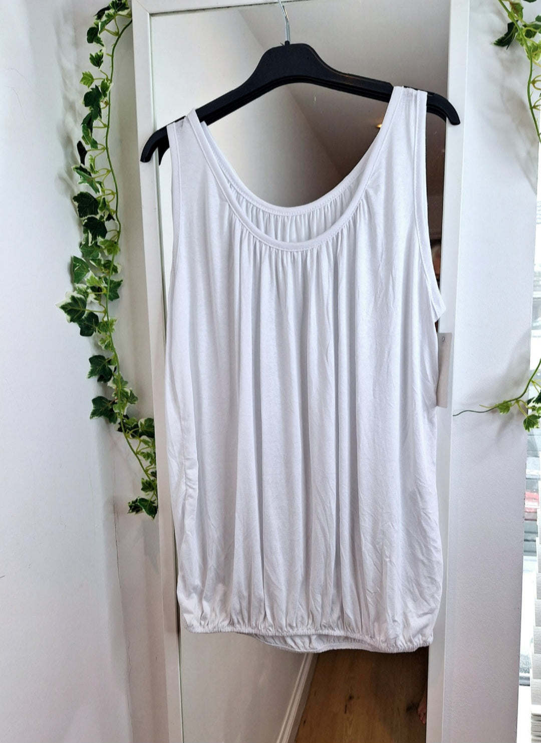 Larger New Daisy Joggers and White Vest Top