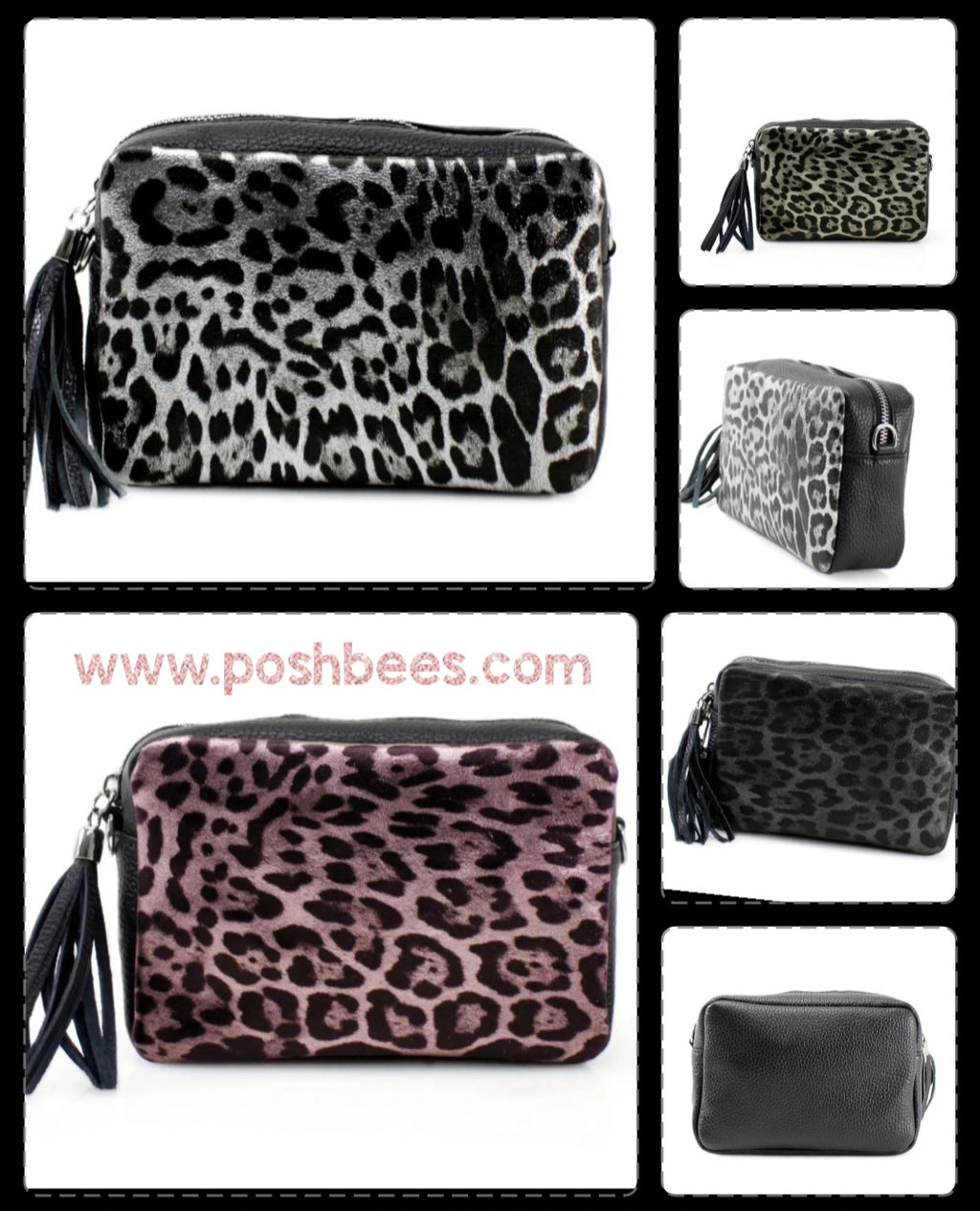 New Leather Leopard Mini Handbag intro price