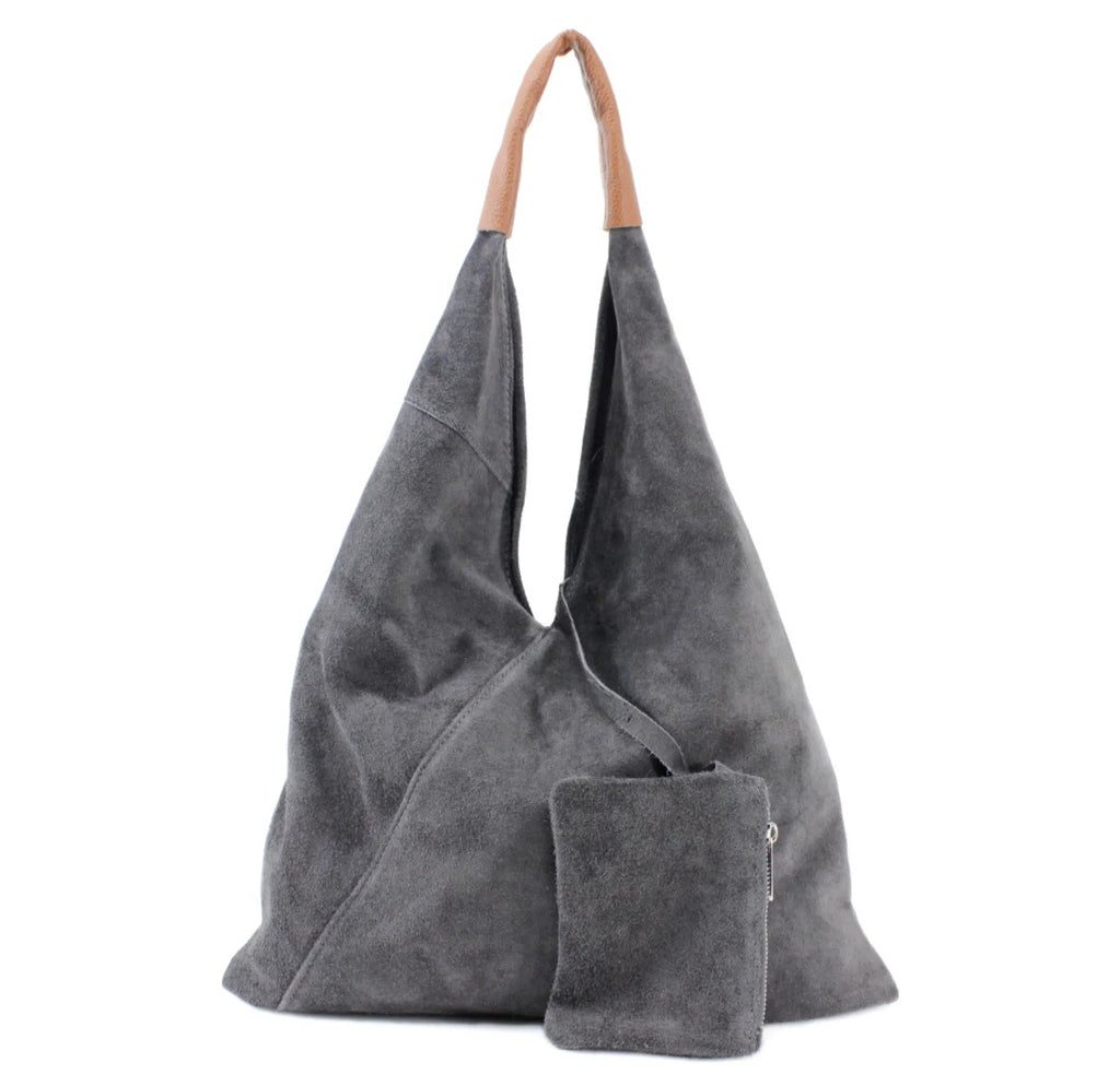 Grey Italian Handbag and Purse Special Price