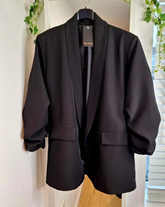 Lined Black Blazer Size 18