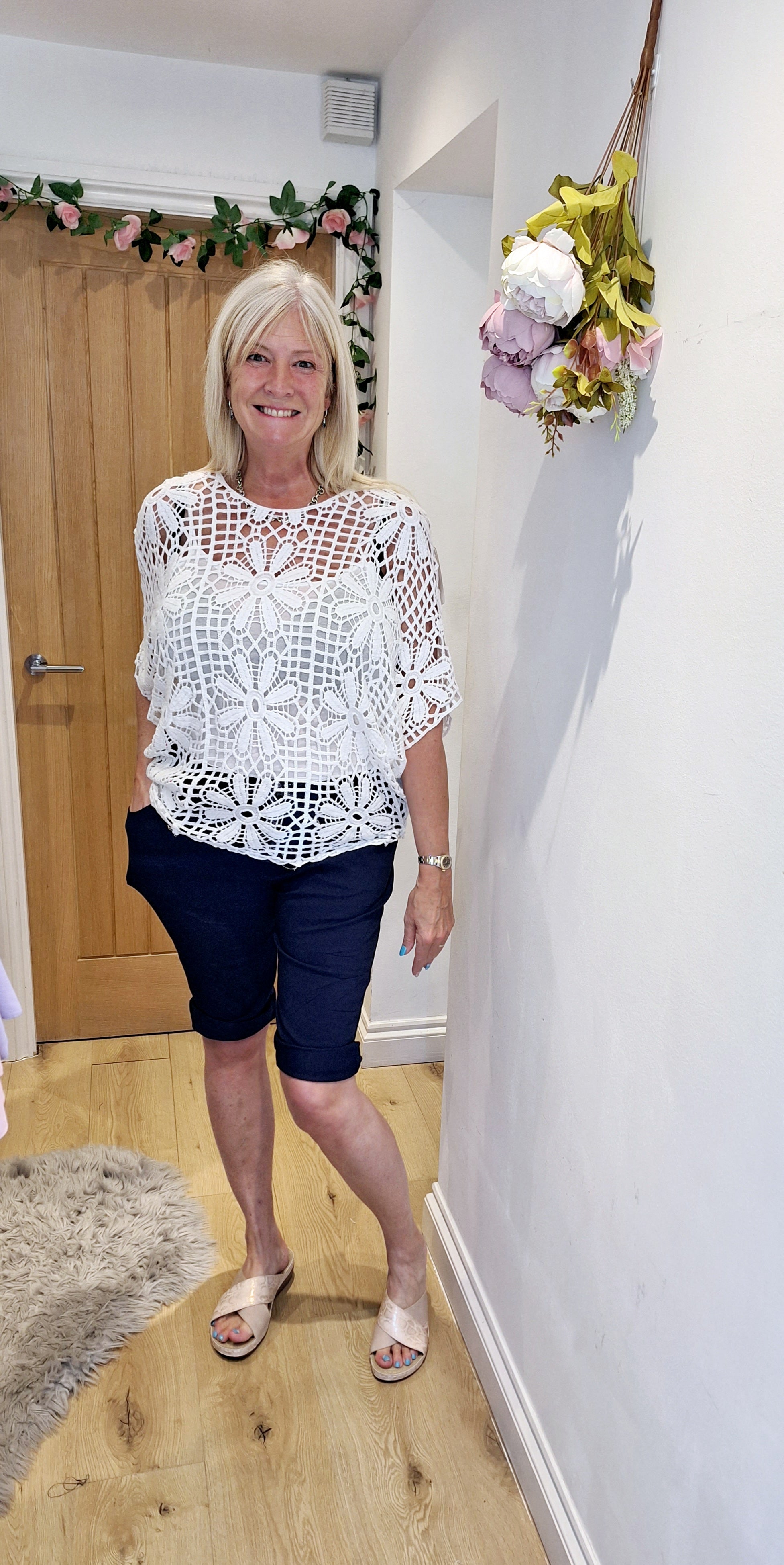 Navy Magic Shorts Regular and Larger