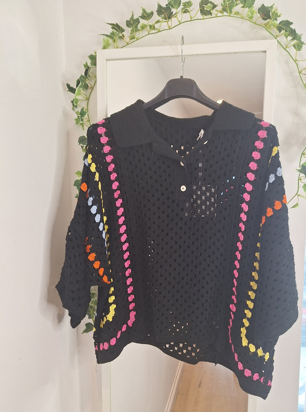 Trendy soft Black Knit
