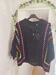 Trendy soft Black Knit