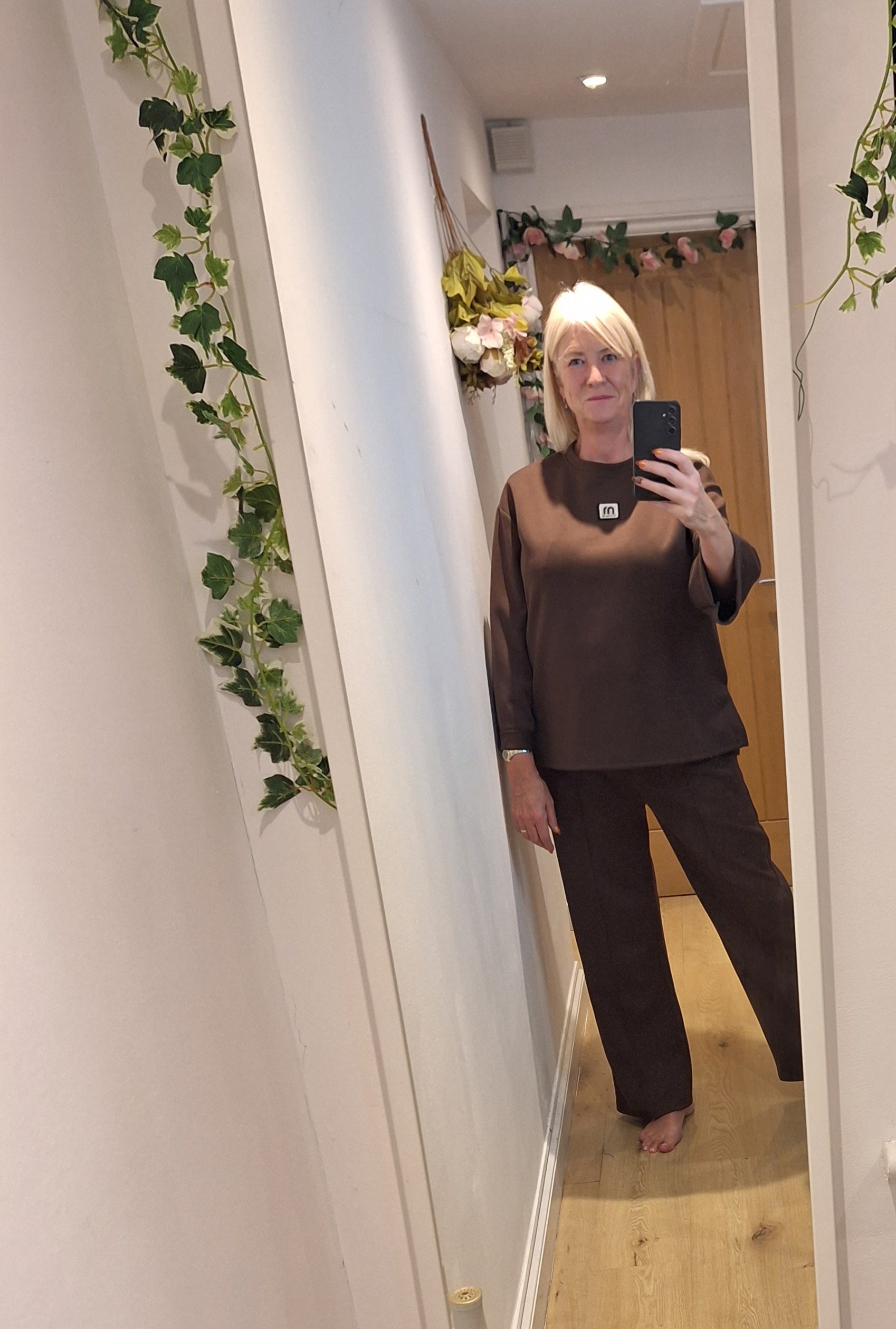 New Chocolate M Two Piece Set