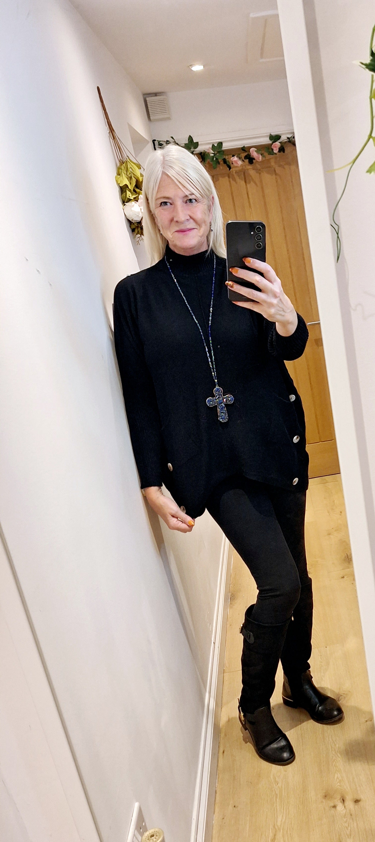 New Lux Button soft Knit polo suits to Size 18