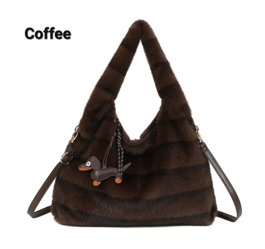 New Furry Lux Bags 4 Colours intro price