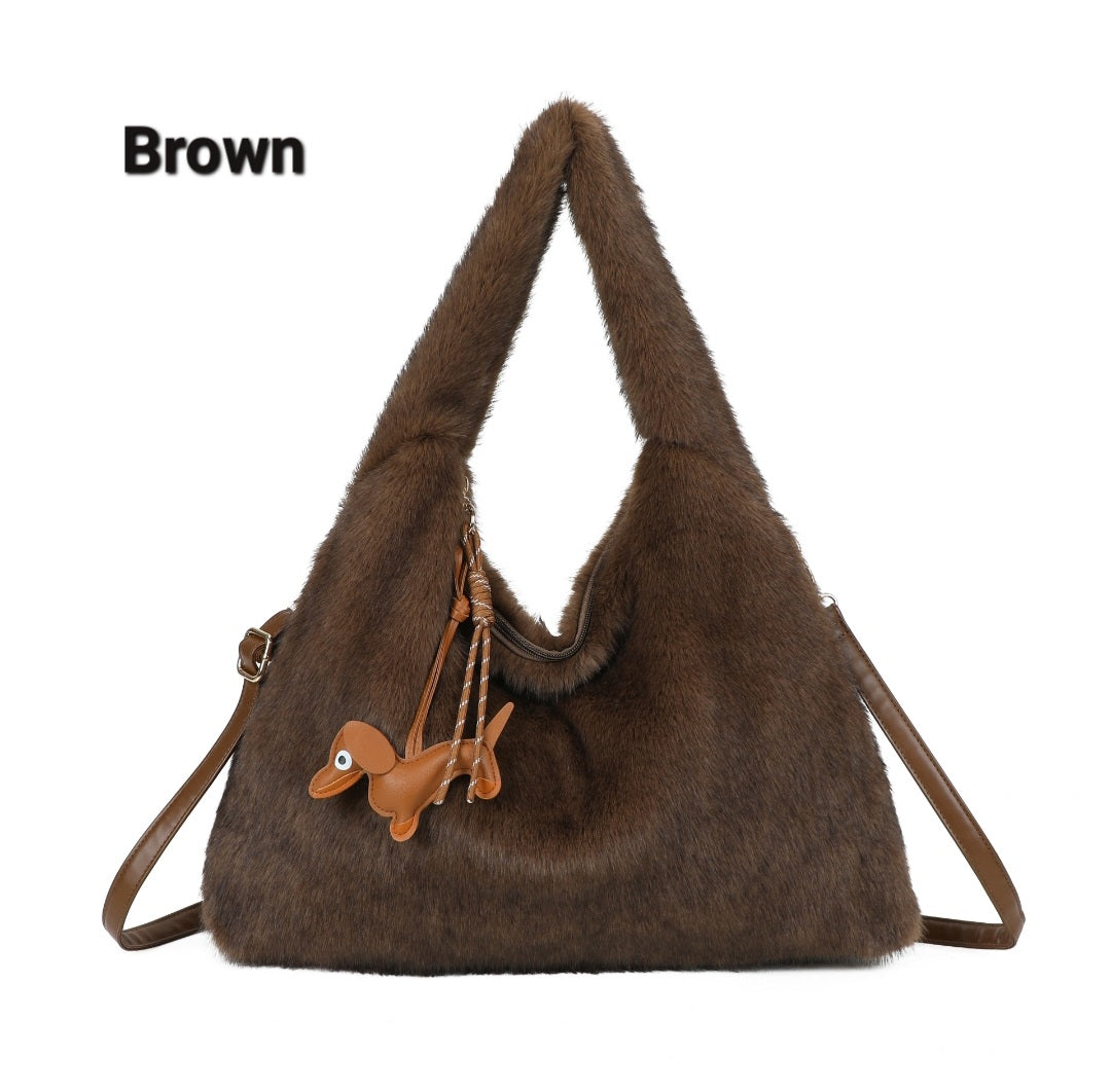 New Furry Lux Bags 4 Colours intro price