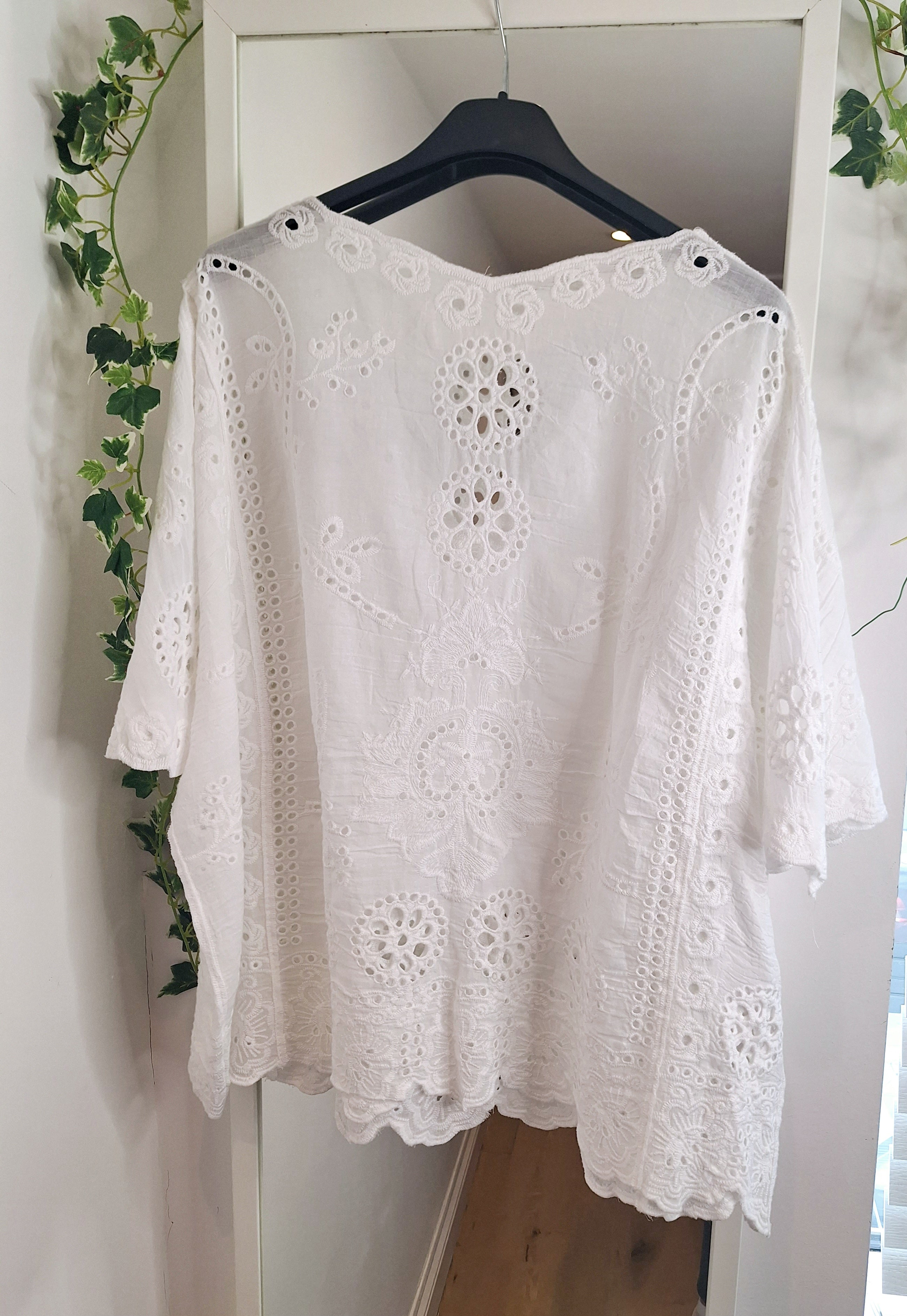 New Cherry embroidered Blouse