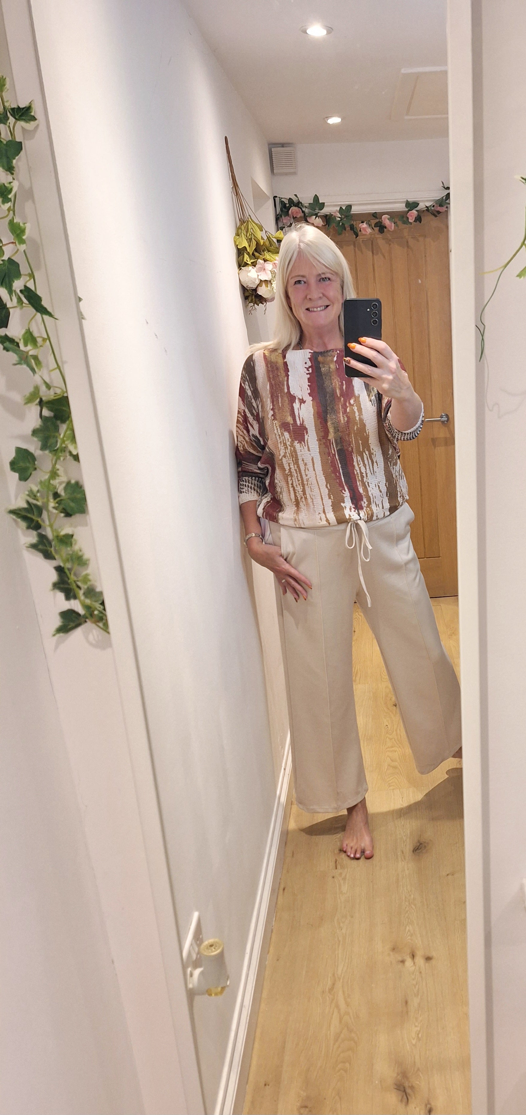 New Pocket Pleat Drawstring Trousers Chocolate, Black, Beige, Burgundy,  Navy