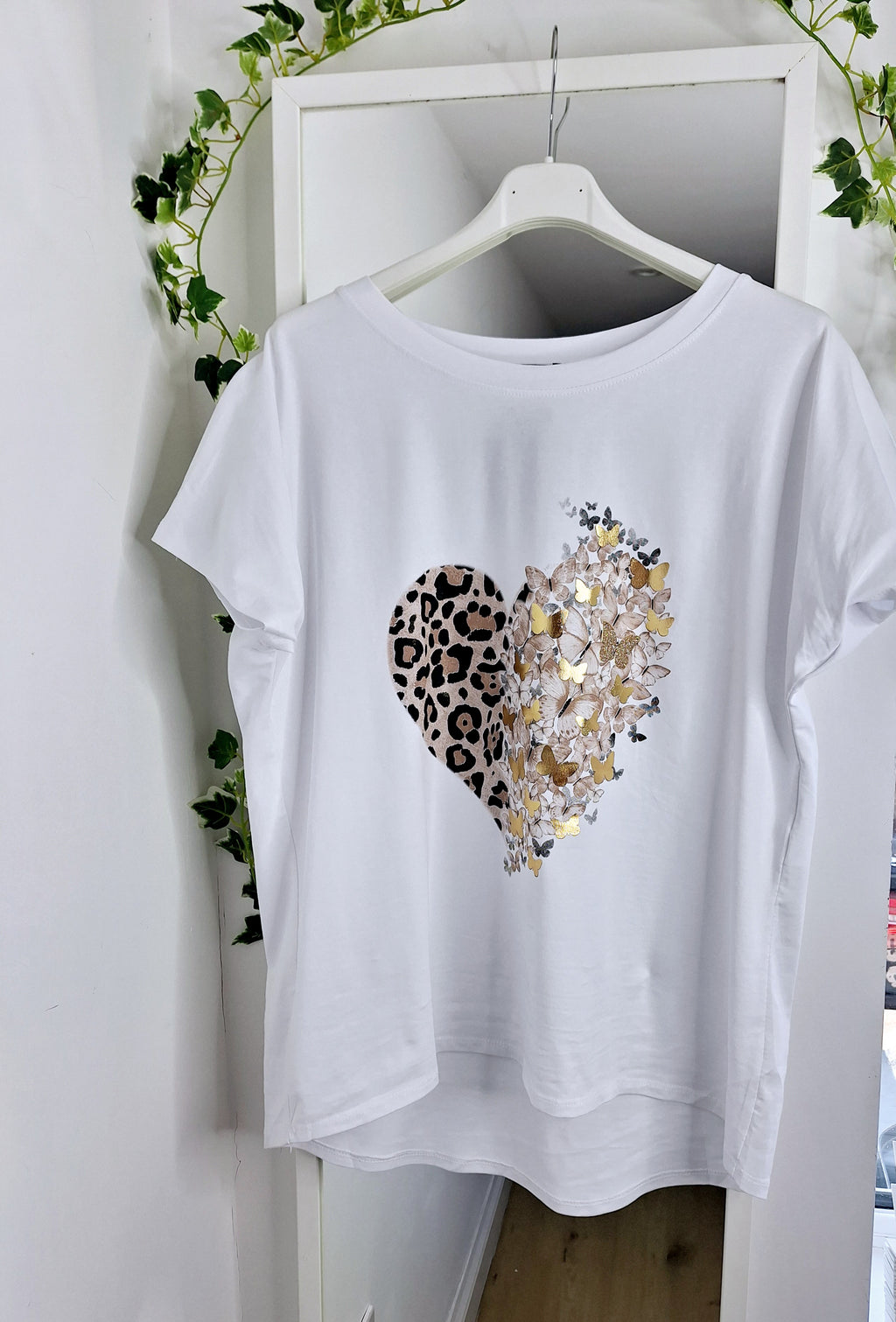 New Butterfly Hearts Lux T Shirt
