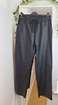 New Vegan Leather Look Trousers