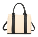New Luxor Tote Straw Bag Pink or Black