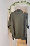 New Luxor Gold detail Soft Knit khaki green intro price Katie