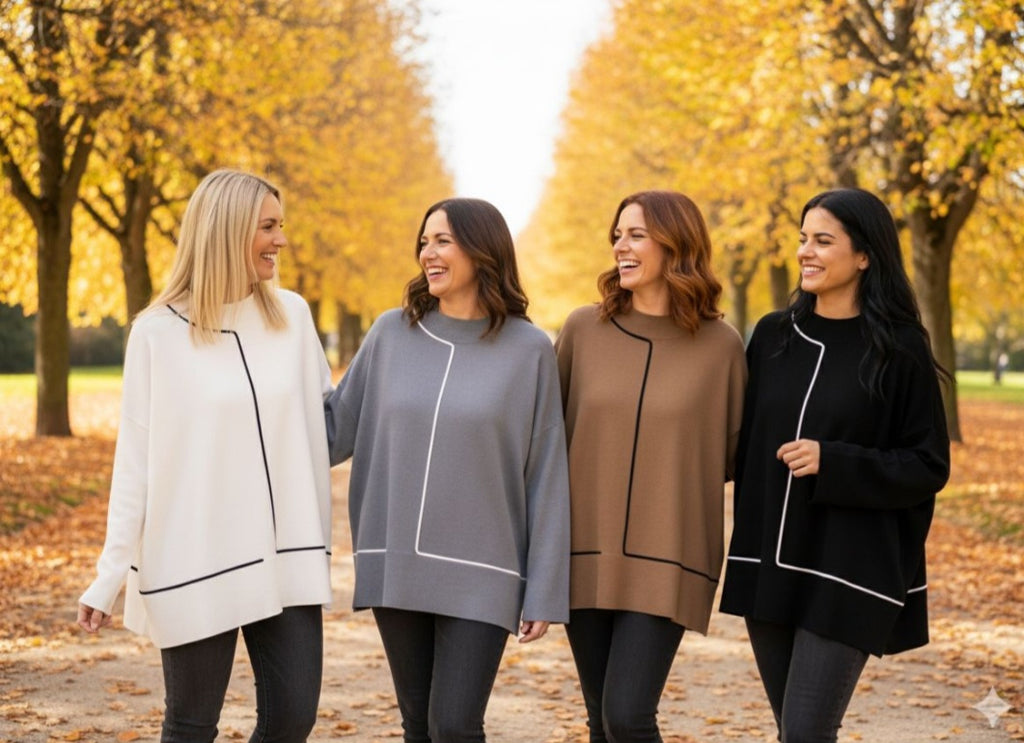 New Prestige Box  Oversize Jumpers 4 colours