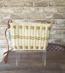 New Gold Fleck Premium Straw Bag