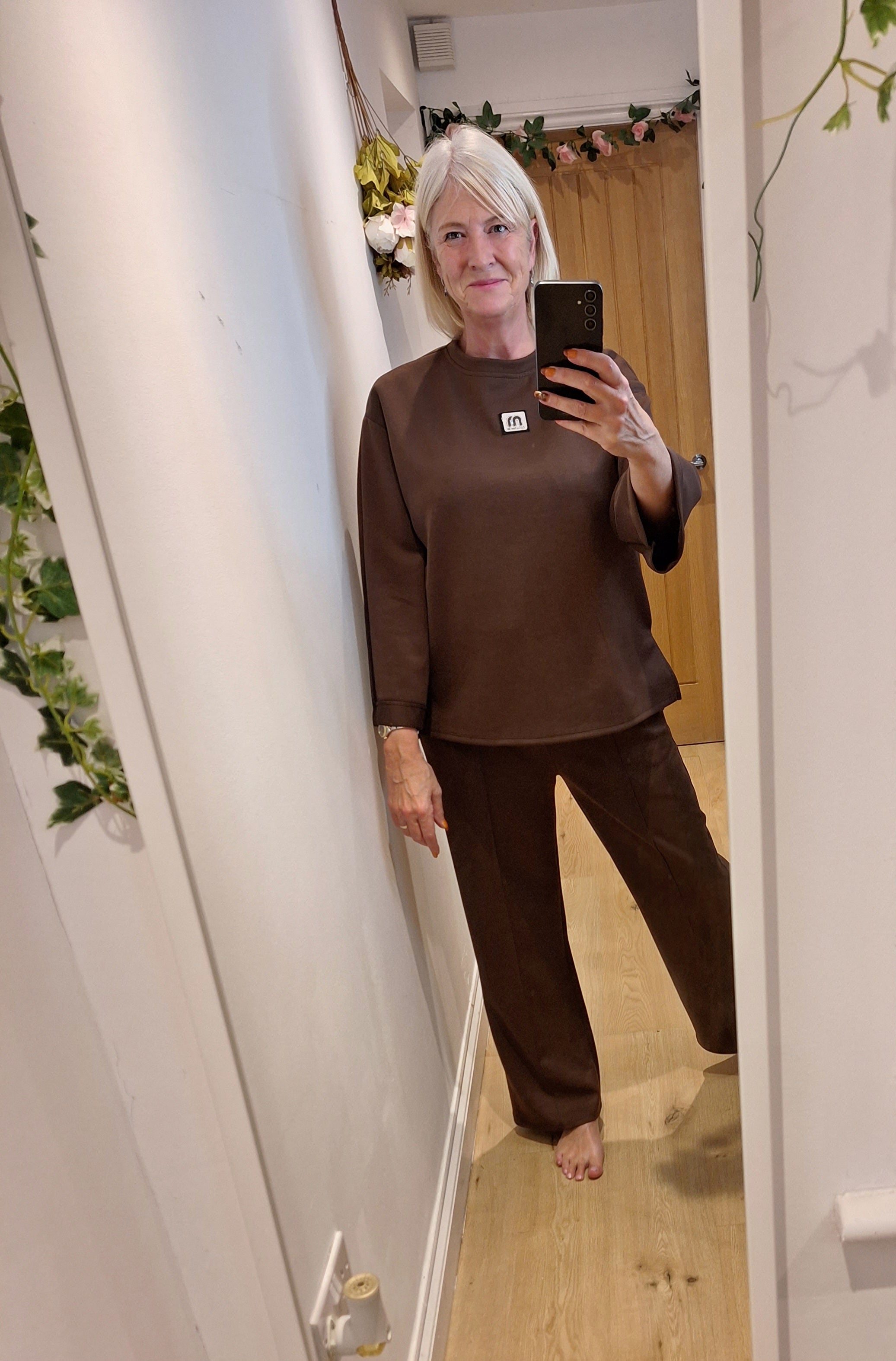 New Chocolate M Two Piece Set