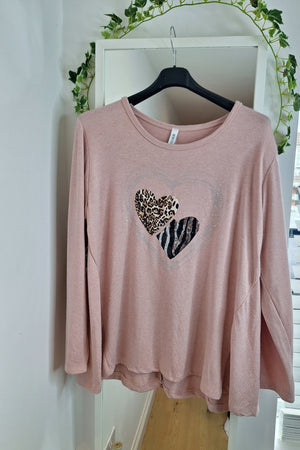 New Crystal Heart Soft Knit Special 4 Colours