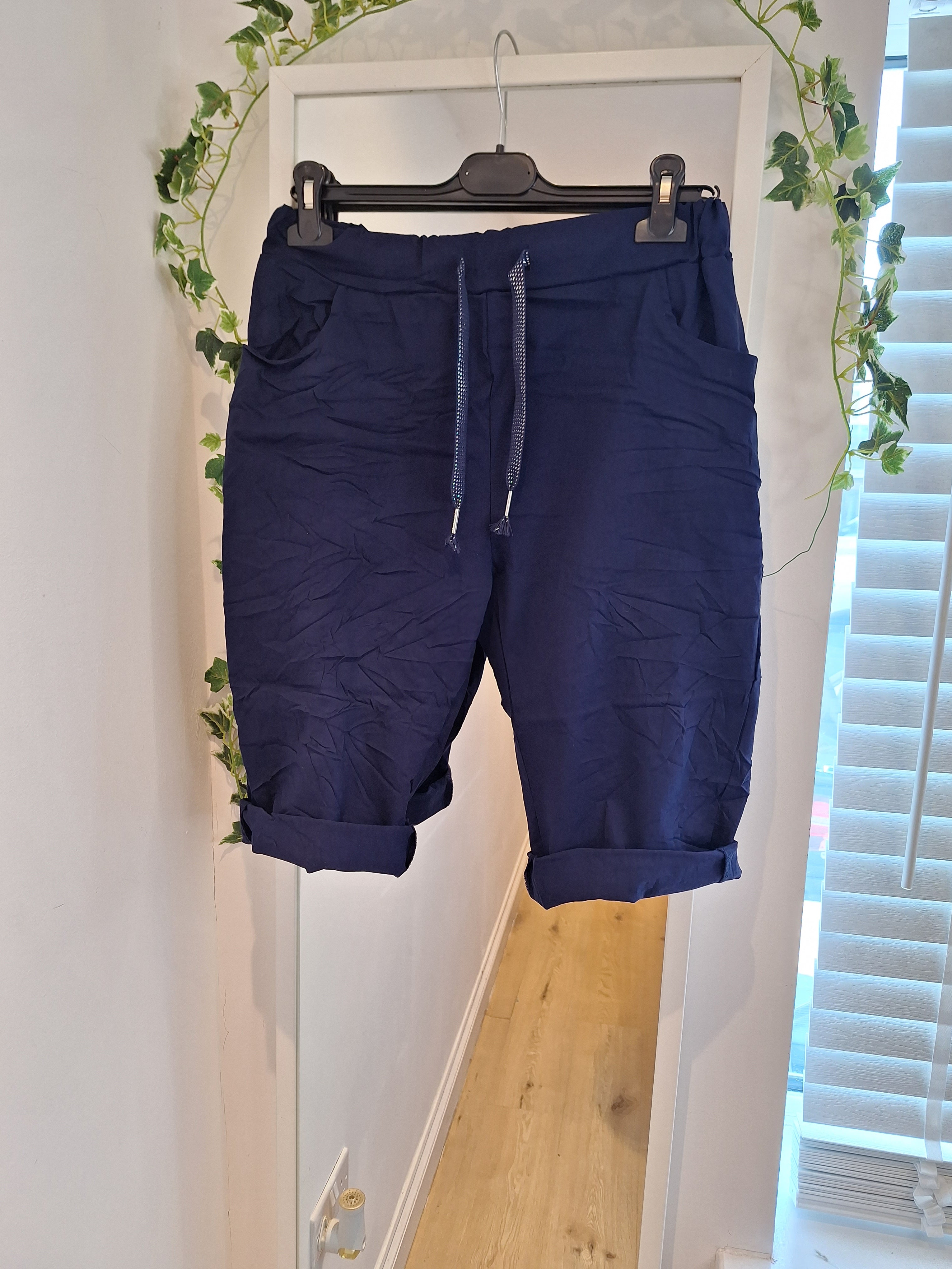 Navy Magic Shorts Regular and Larger