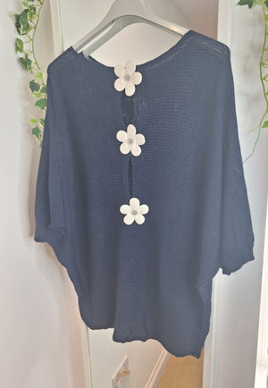 New Daisy Back Fine Knit