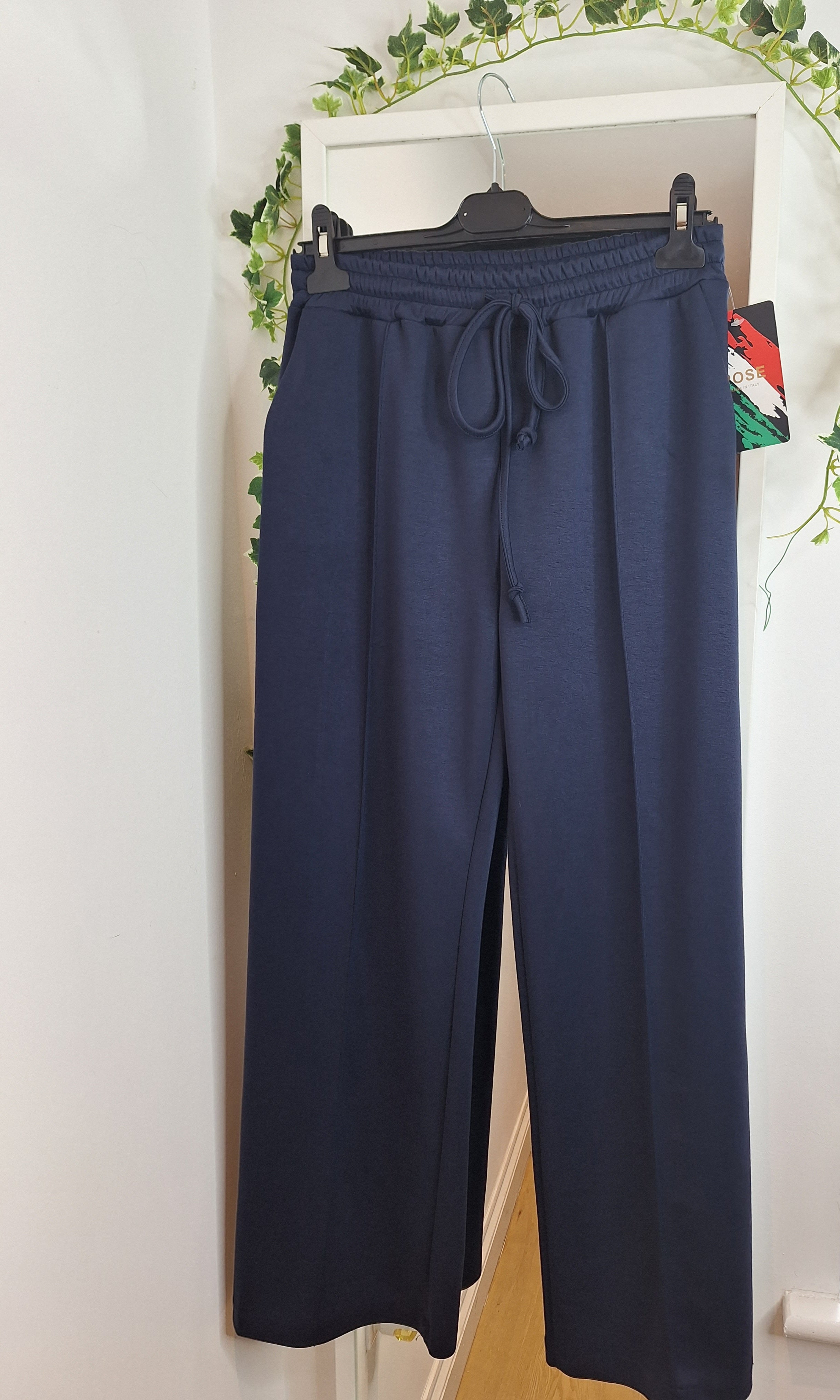 New Pocket Pleat Drawstring Trousers Chocolate, Black, Beige, Burgundy,  Navy
