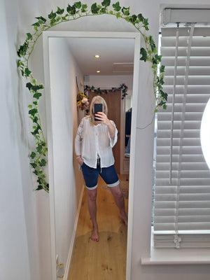 Regular Light or Dark Denim Shorts
