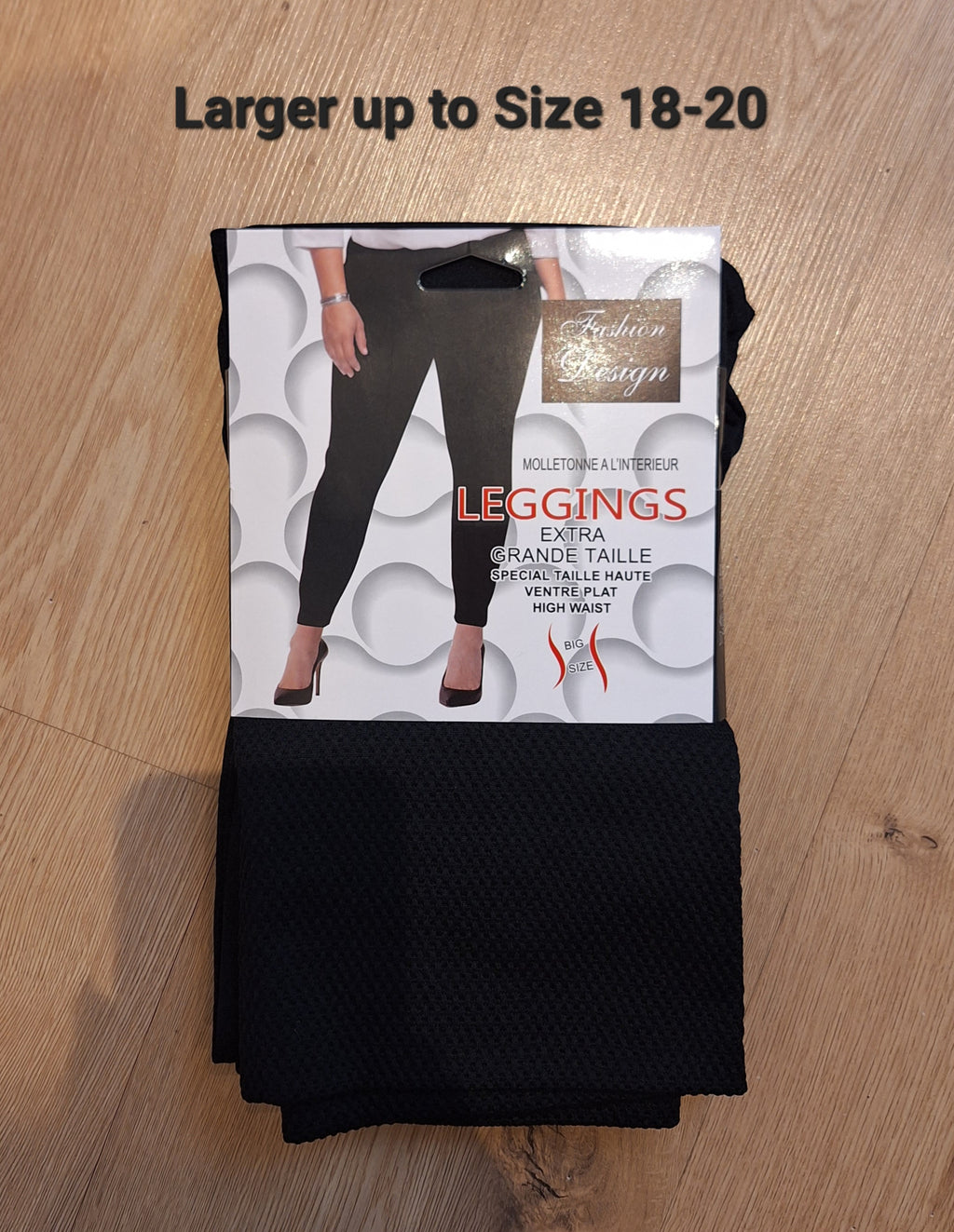 Larger Satine Fleece Leggings suit up to Size 18-20