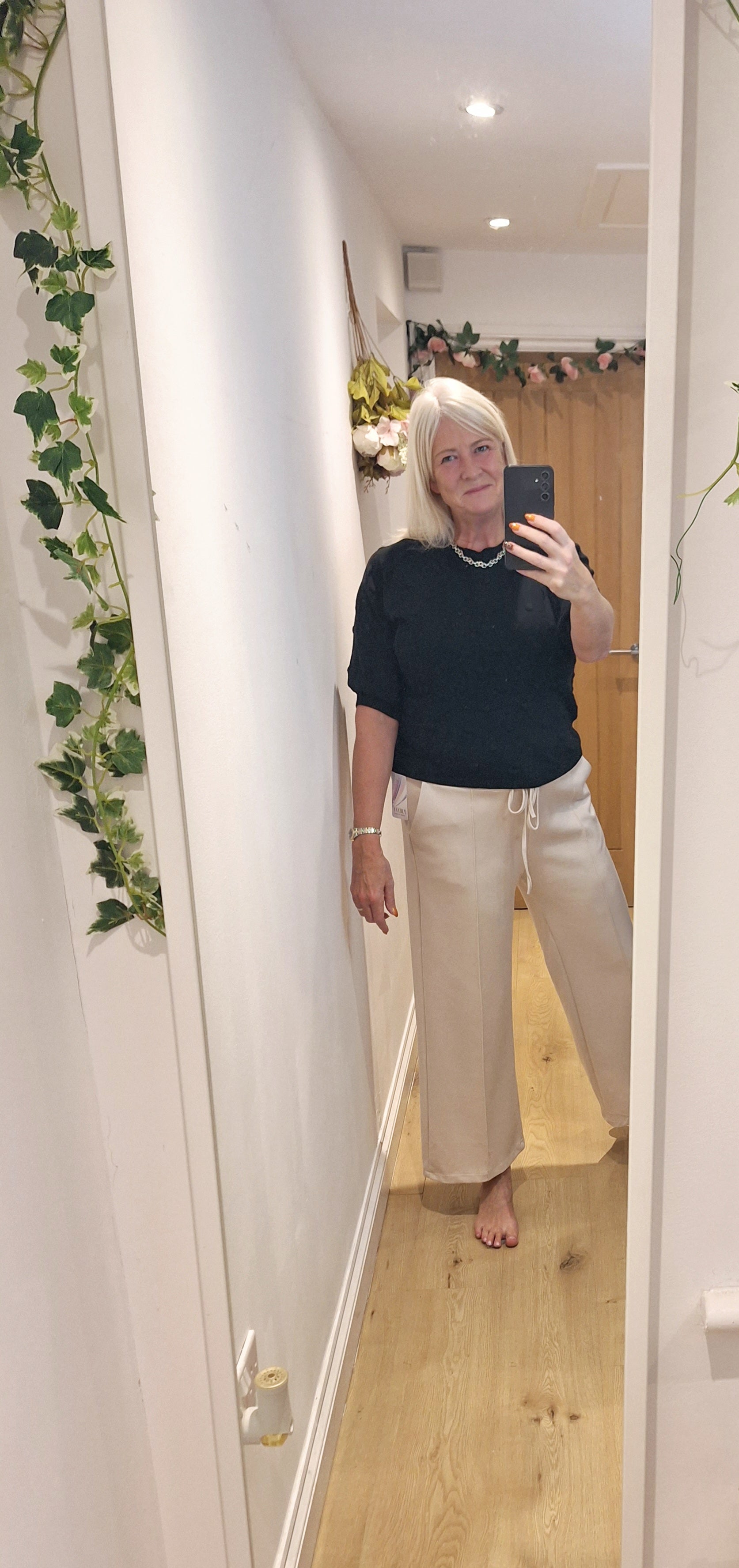 New Lux Bobble Knit Smaller Burgundy or Black