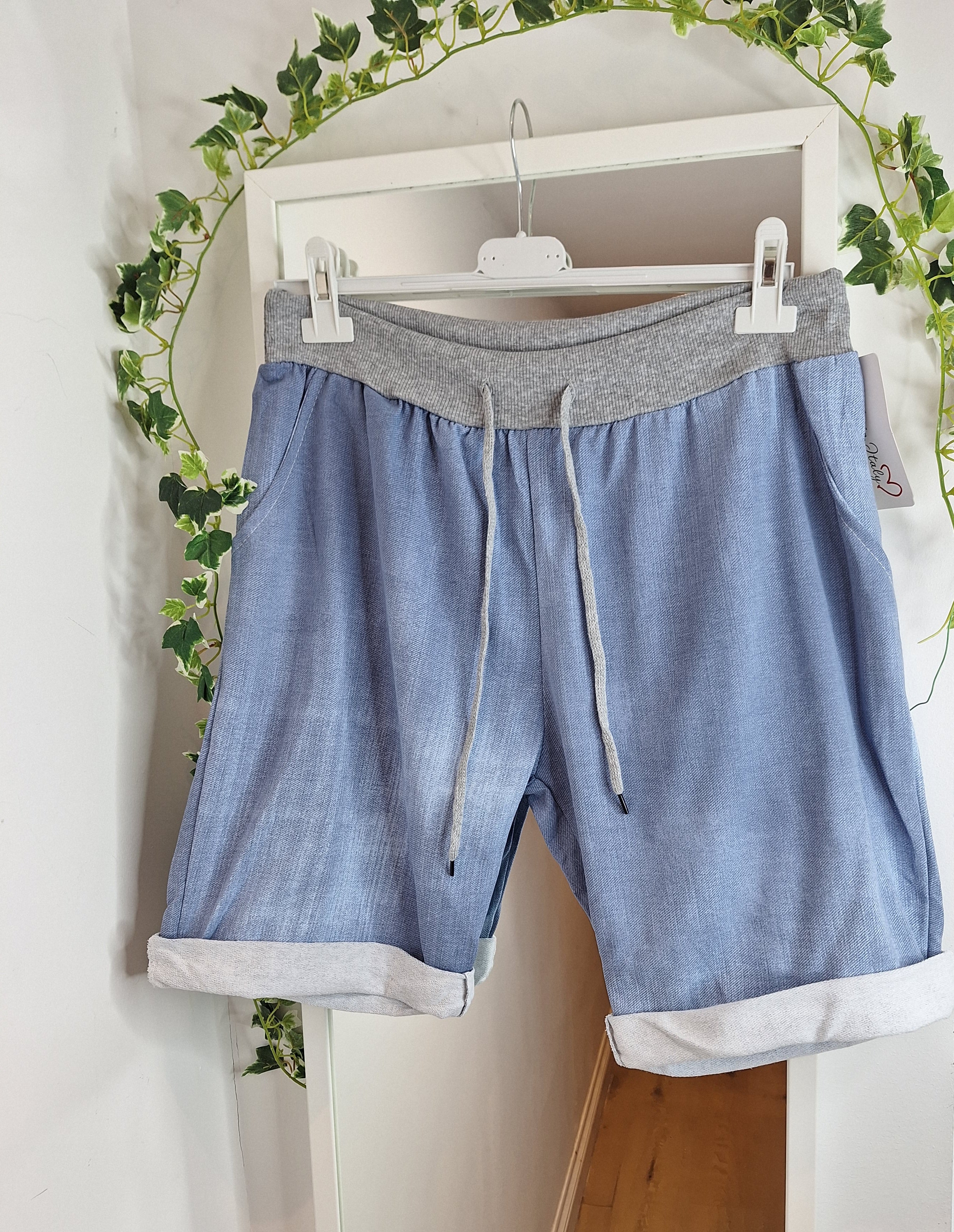 Larger Denim Shorts Dark or Light Denim